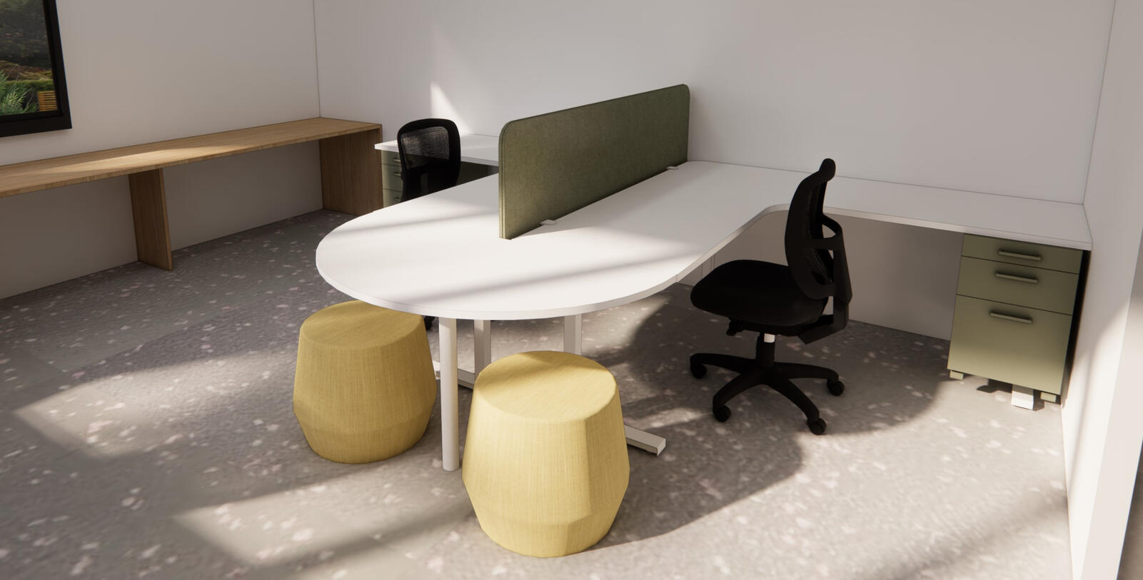 Staff work space